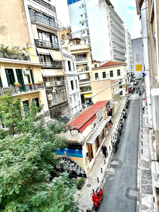 Central Syndagma Studio Atena Exterior foto